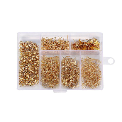 4Color Jewelry Findings Set, 300pcs