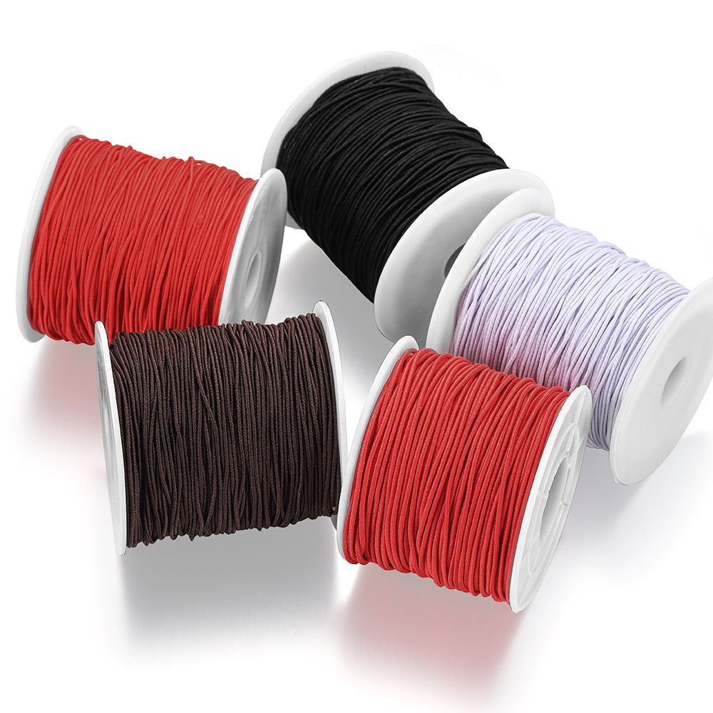 0.8 1.0 mm Elastic Cord, Beading Stretch Thread, 50-100m