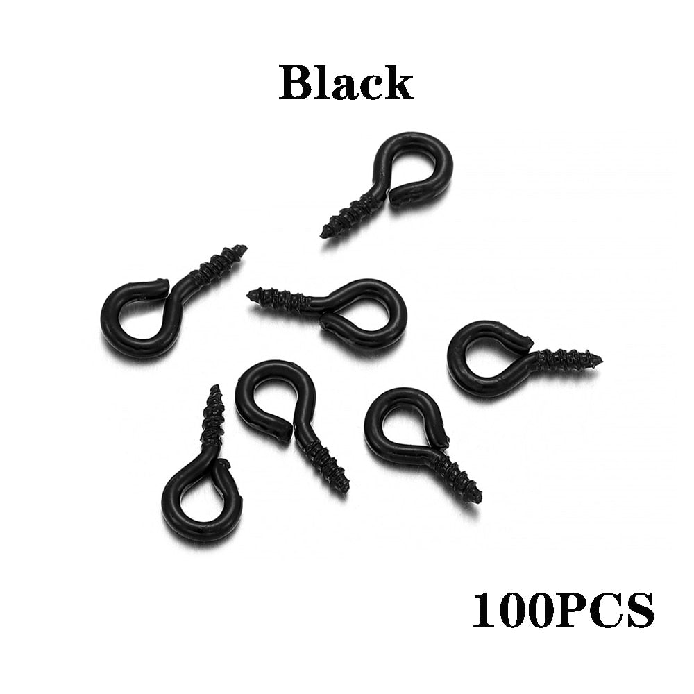 Gold Mini Eye Pins, 100-200pcs 5-6.5mm