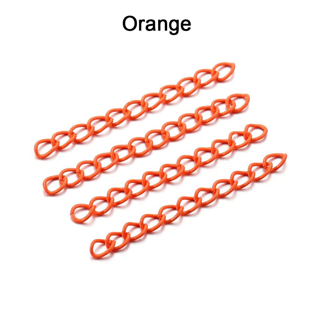 5 cm Colourful Necklace Extension Chain, 30-100pcs lot