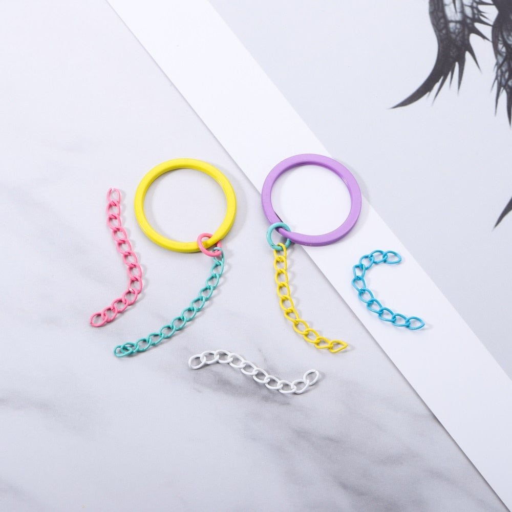 5 cm Colourful Necklace Extension Chain, 30-100pcs lot