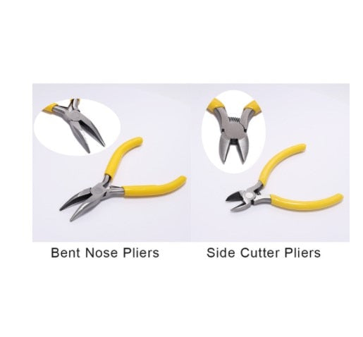 Round Nose End Cutting Jewelry Pliers for Crafting