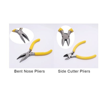 Round Nose End Cutting Jewelry Pliers for Crafting