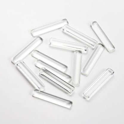 5-50Pcs Assorted Transparent Glass Cabochons