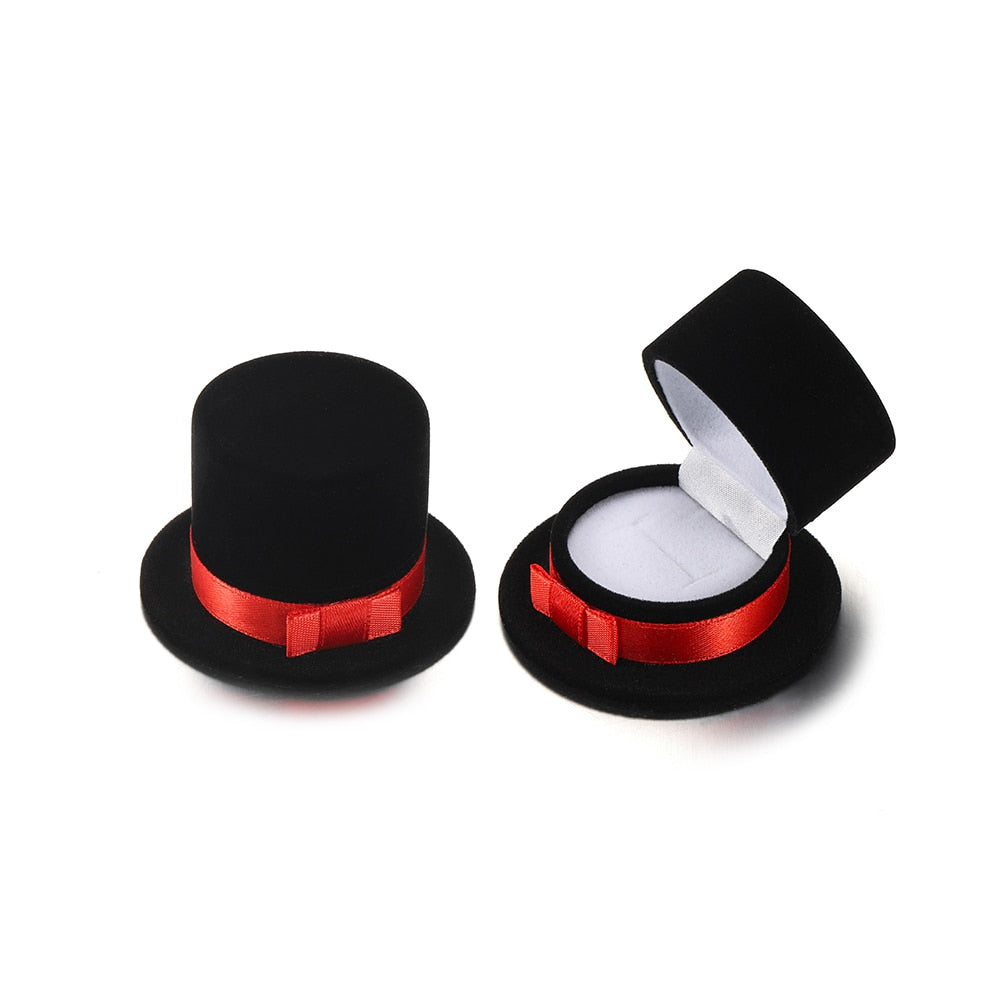 Coffret cadeau de paquet de bijoux en velours