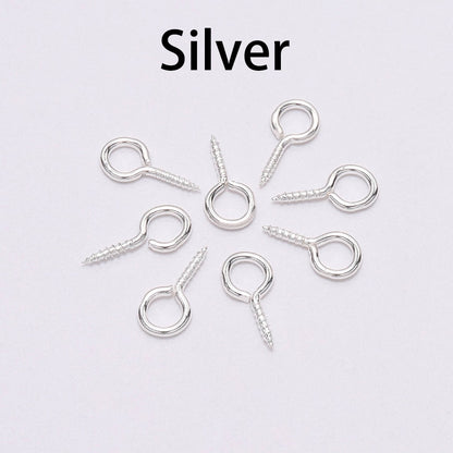 Mini Screw Eye Pins, 350pcs