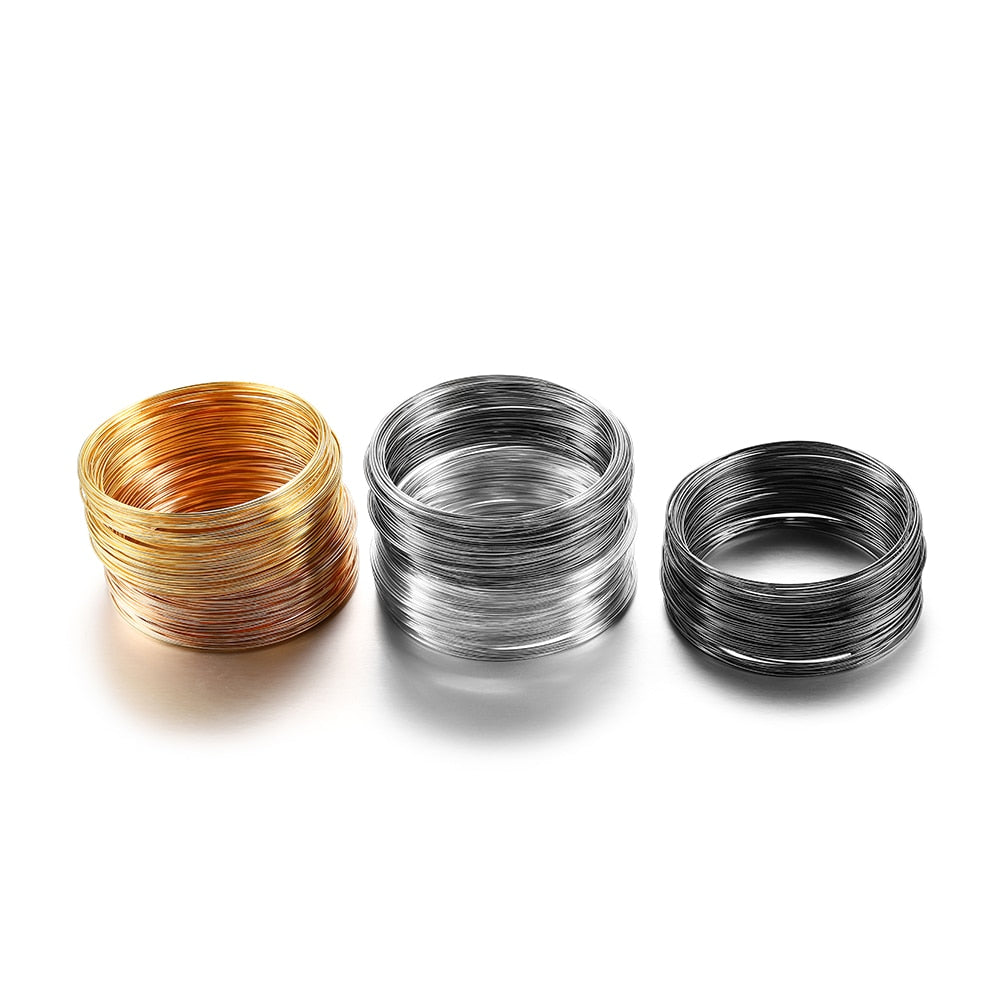 Fil d'acier à mémoire de forme de 0,6 mm, 100 boucles