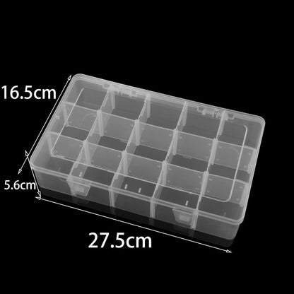 Multi Style Adjustable Grids Jewelry Box