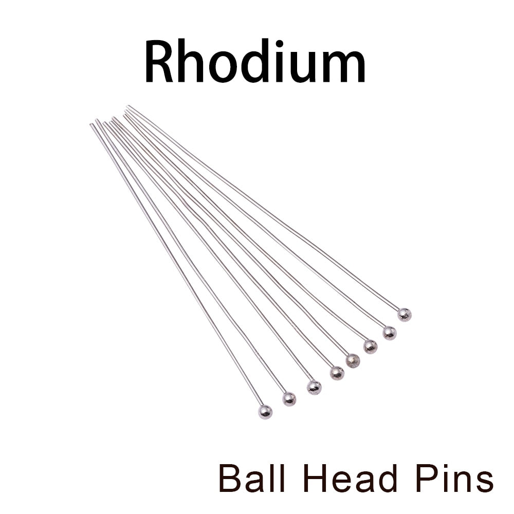 10-50mm Head Pins Connectors, 200pcs