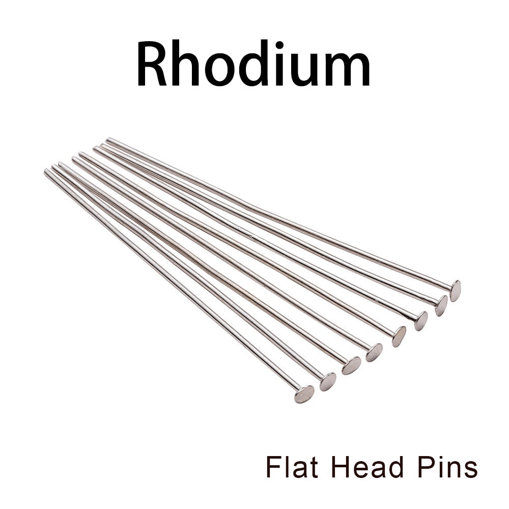 10-50mm Head Pins Connectors, 200pcs