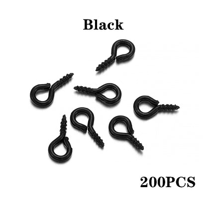 Gold Mini Eye Pins, 100-200pcs 5-6.5mm