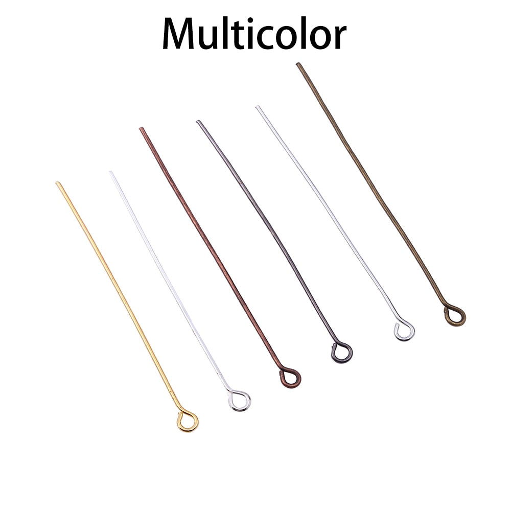 20-50mm Eye Head Pins, 100-200pcs