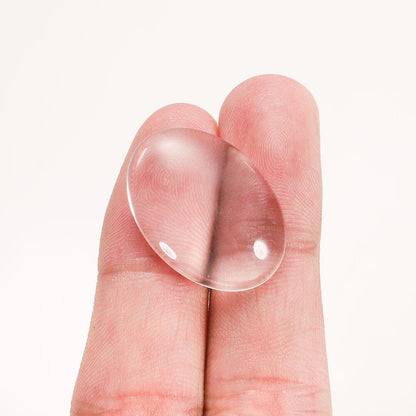 Cabochon ovale en verre Transparent, 5 à 50 pièces, 10 à 50mm
