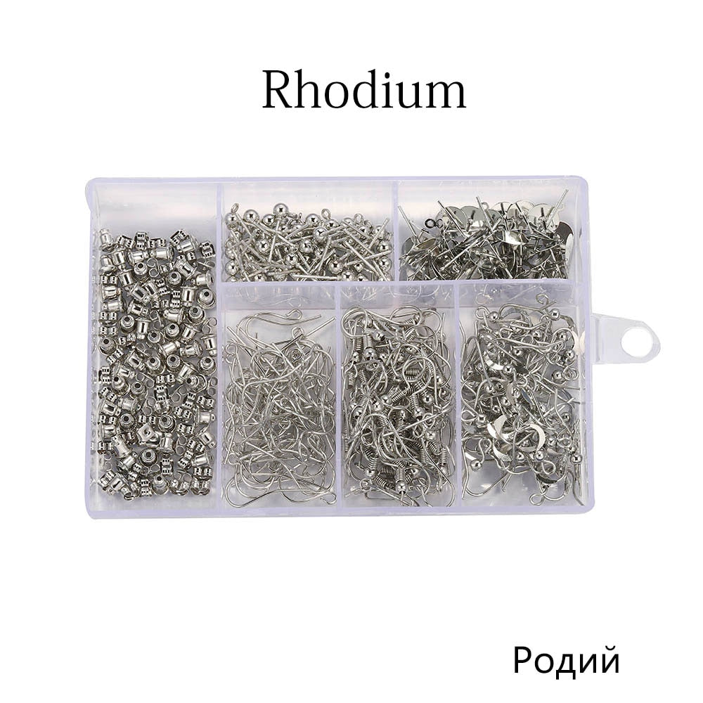 Jewelry Making Findings Set: Chain, Hook, Wire, Needle