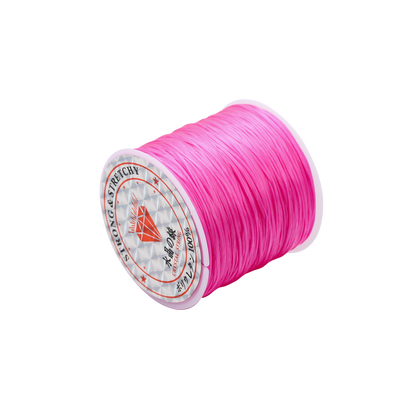 Cordon élastique solide pour perles de cristal, 1 mm, rouleau de 10 à 40 m