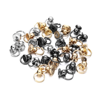 Ring Nail Mobile Phone Connectors, 5pcs
