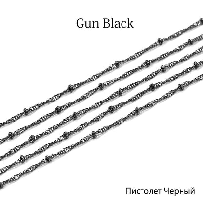 1.8mm Ball Chain Necklace Bead, 5m lot