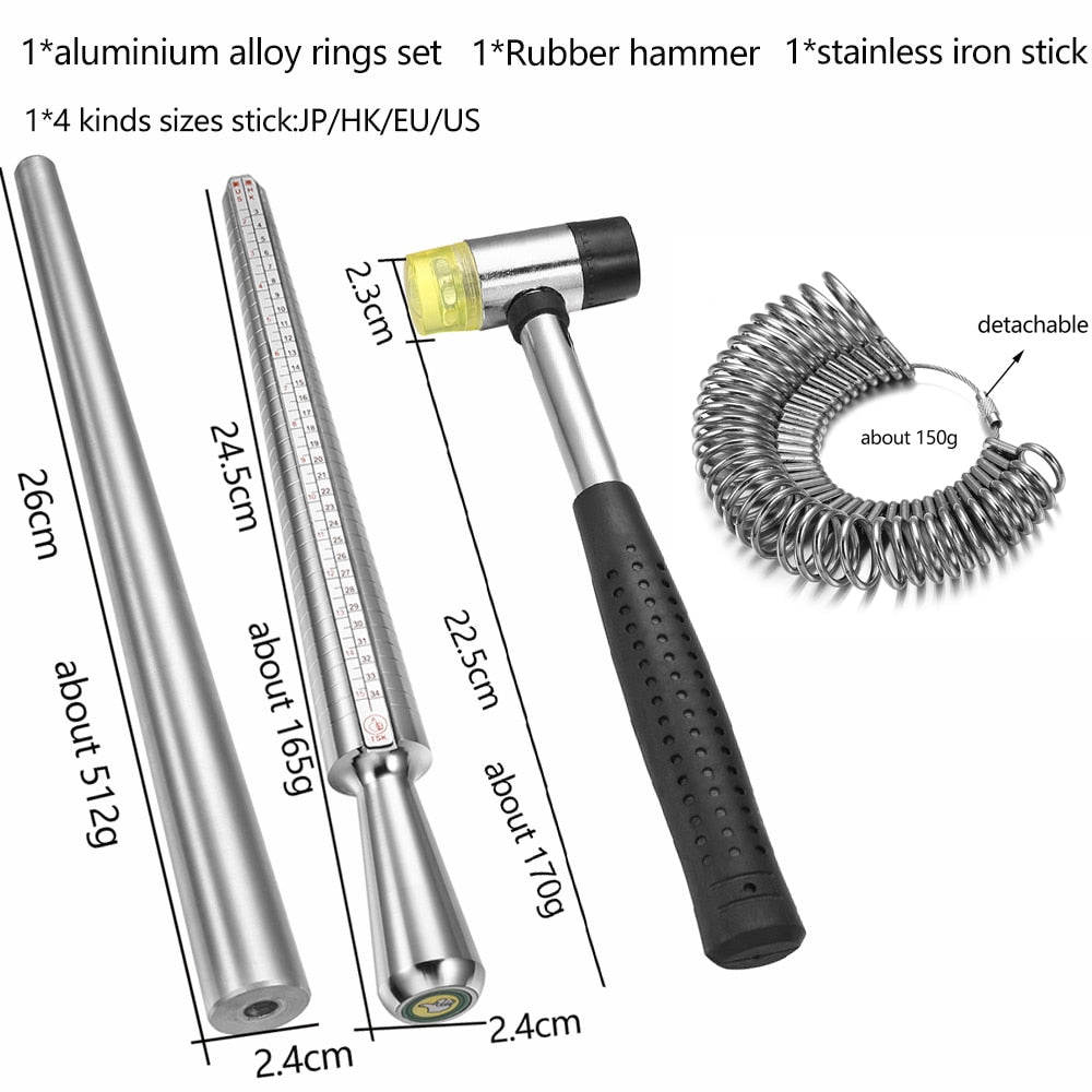10 Style Ring Sizer & Enlarger Set