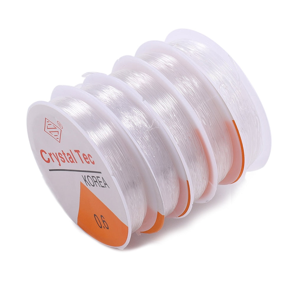 Crystal Elastic Beading Line Cord, 1pcs