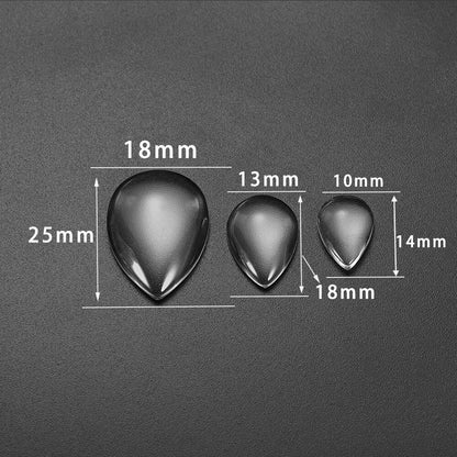 30pcs Transparent Glass Cabochon in 3 Sizes