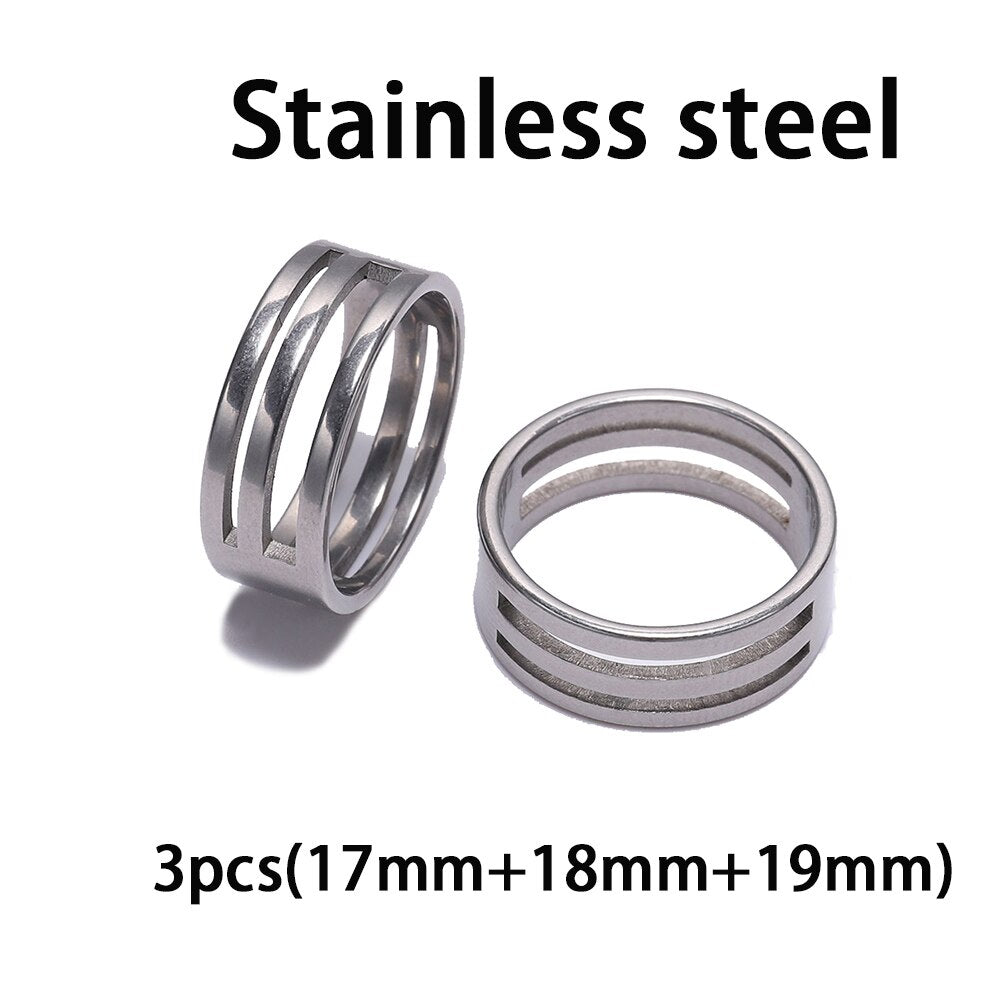 Pinces en cuivre 2 pièces pour anneaux de saut dans la fabrication de bijoux