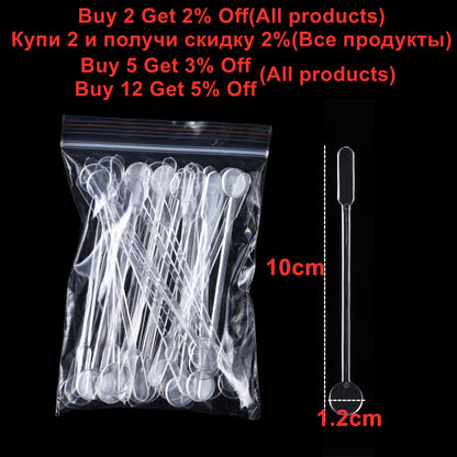 Plastic Stirring Stick for Resin, 10-100pcs