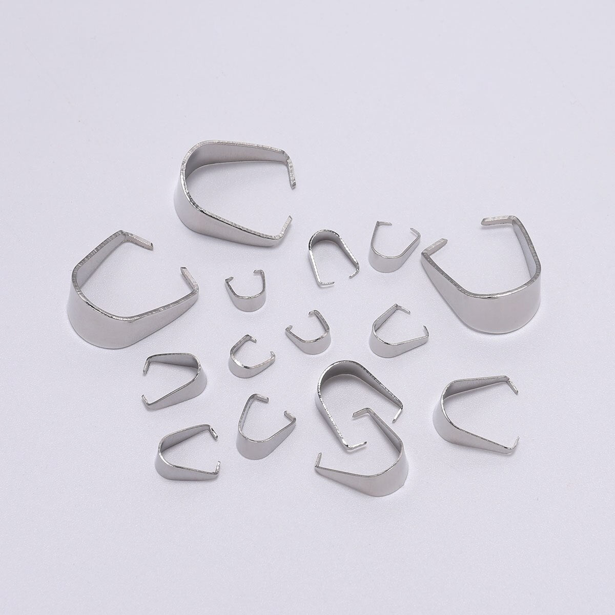 Gold Stainless Steel Clasps, 50-100pcs