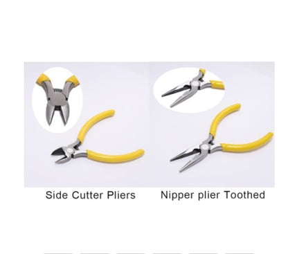 Round Nose End Cutting Jewelry Pliers for Crafting