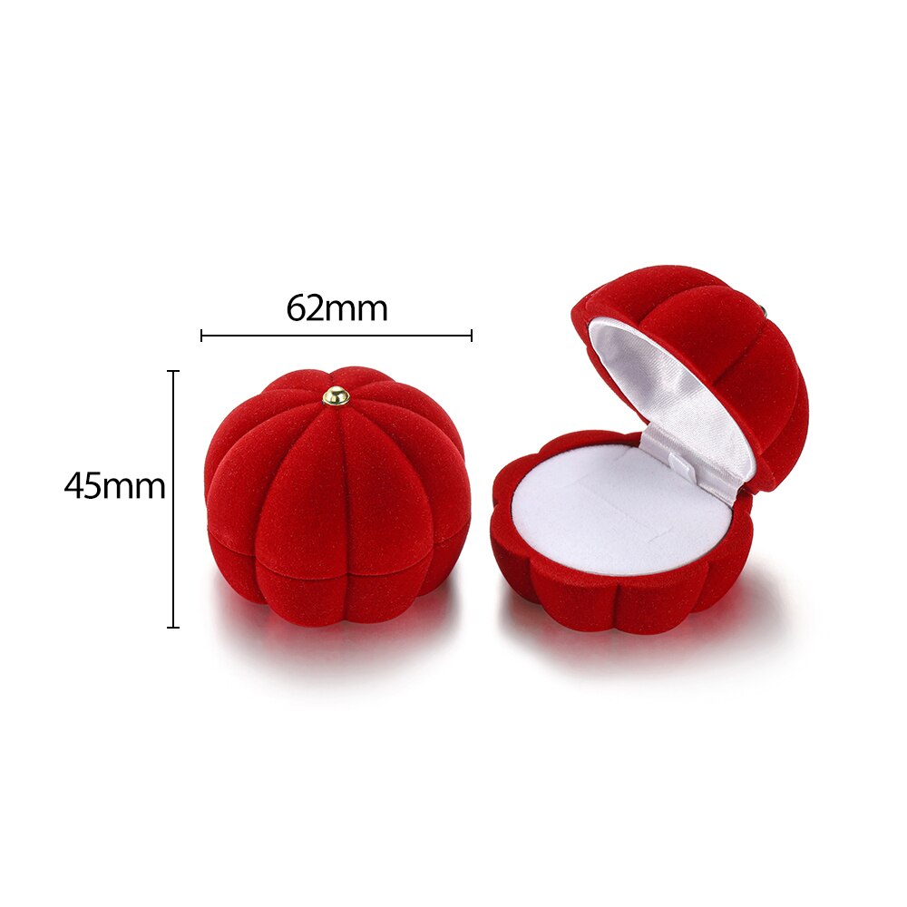 Coffret cadeau de paquet de bijoux en velours