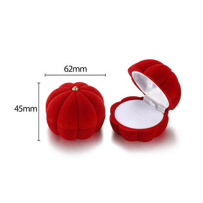 Coffret cadeau de paquet de bijoux en velours