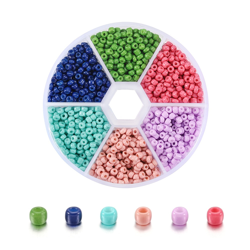 3 mm tschechisches Glas-Rocailles-Set