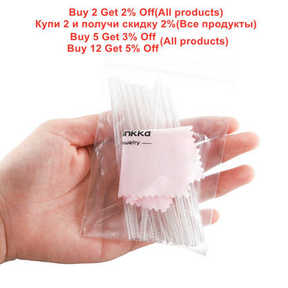 20pcs Spiral Based Ring Size Adjuster & Guard for Jewelry Resizing