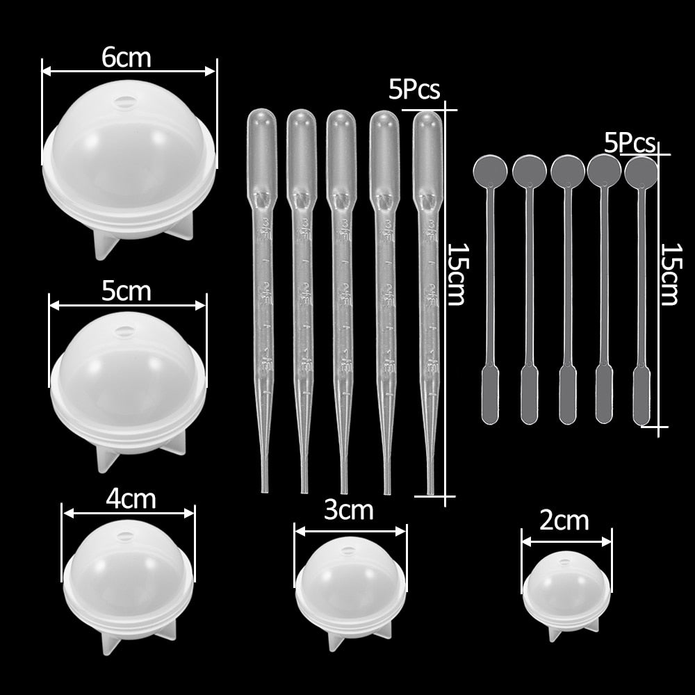 Jewelry Silicone Casting Molds Sets