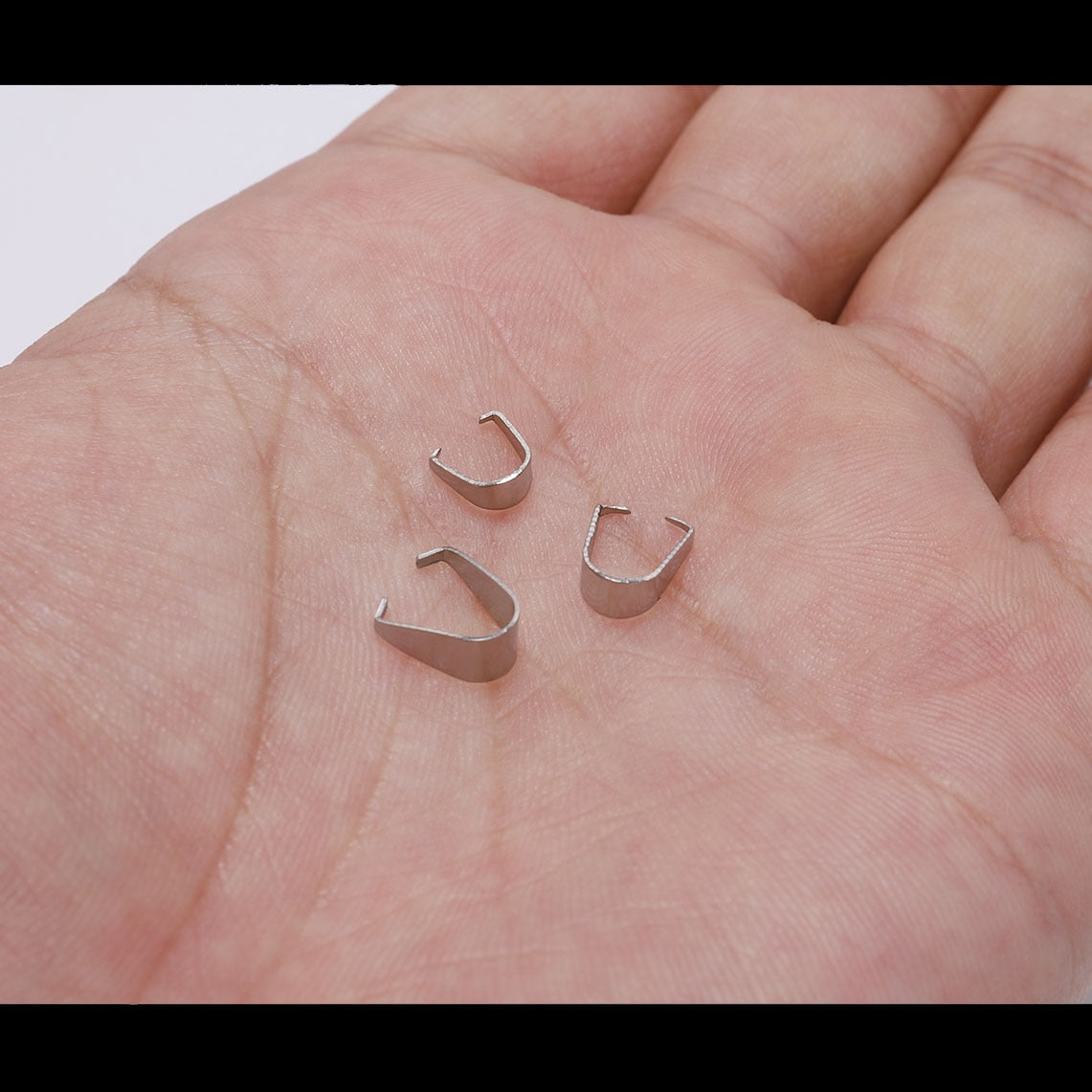 Gold Stainless Steel Clasps, 50-100pcs