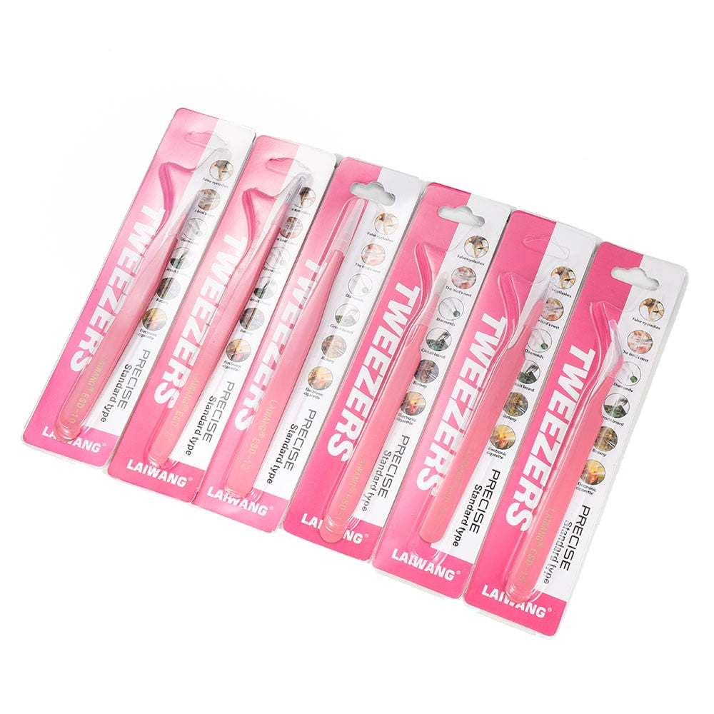 Pincettes antistatiques pour bijoux et couture
