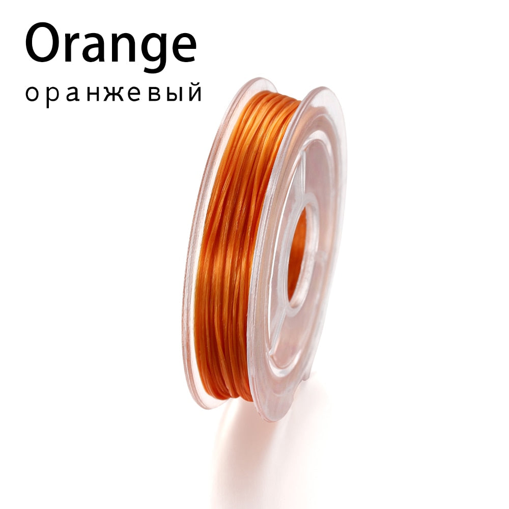 Flexible Elastic Wire for Beaded Jewelry, 10Meters lot