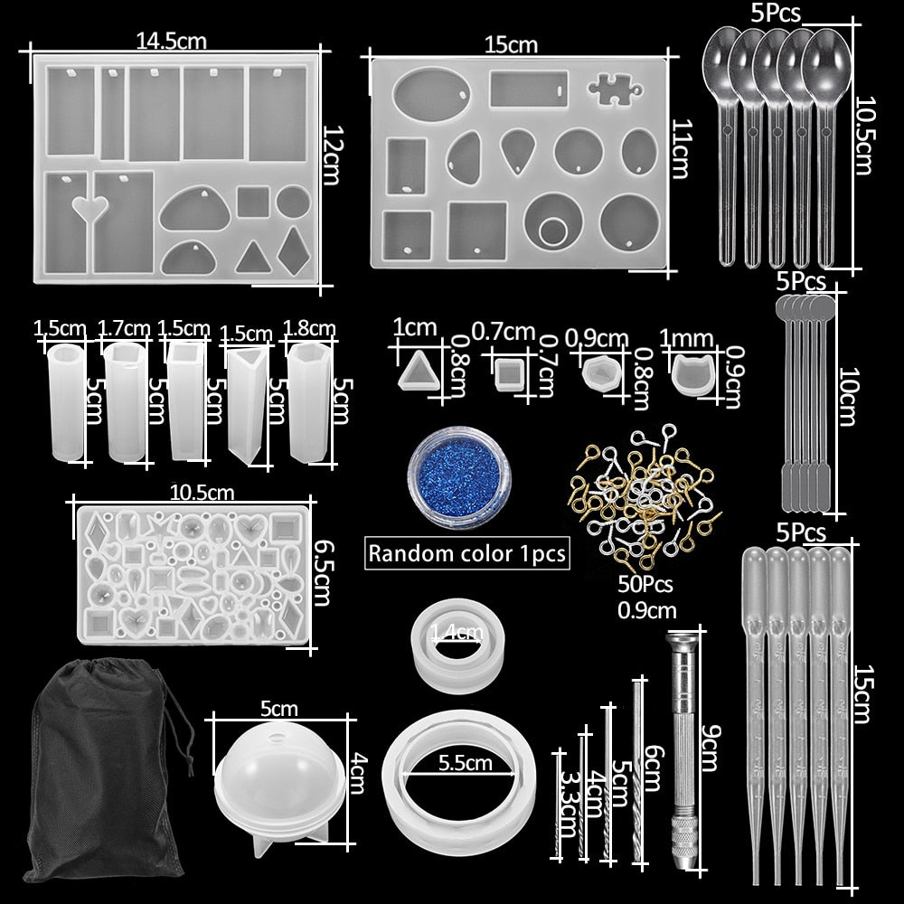 Jewelry Silicone Casting Molds Sets