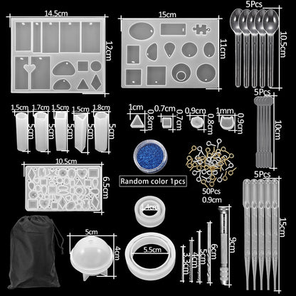Jewelry Silicone Casting Molds Sets