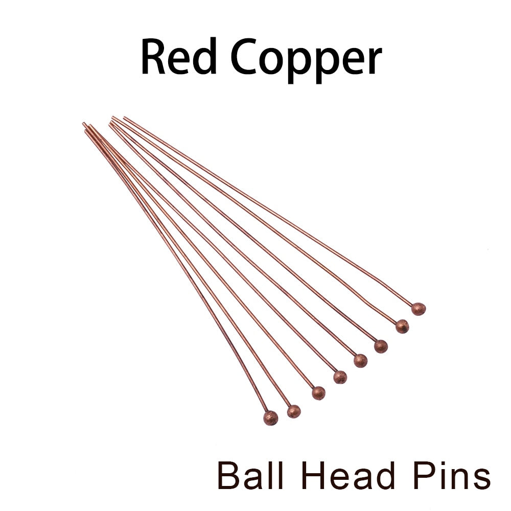10-50mm Head Pins Connectors, 200pcs