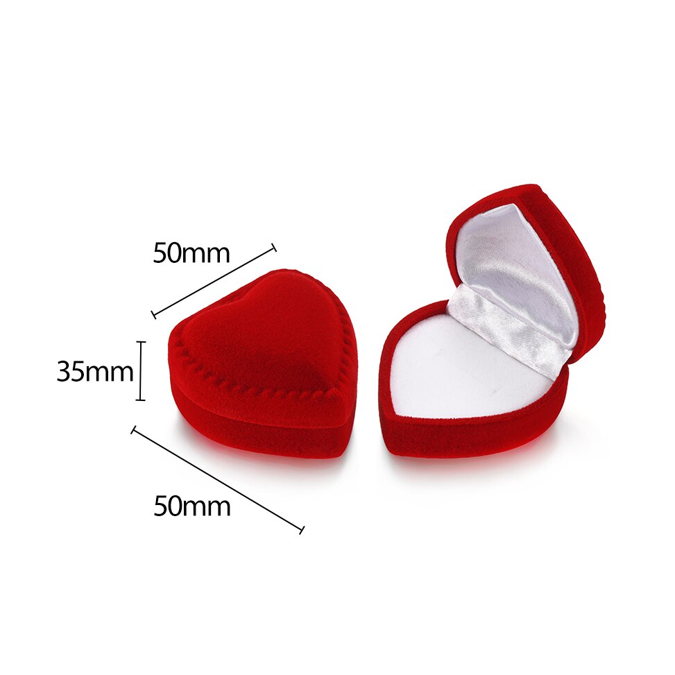 Velvet Jewelry Gift Box Container