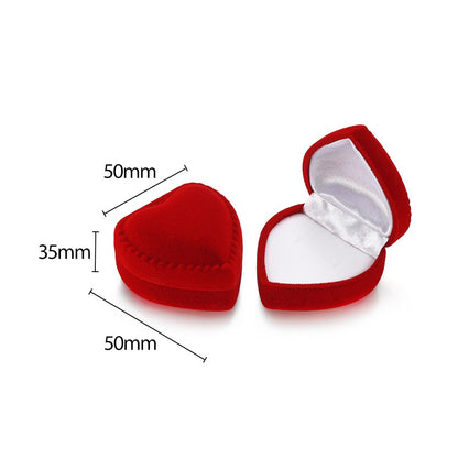 Velvet Jewelry Gift Box Container