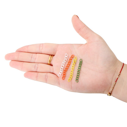 5 cm Colourful Necklace Extension Chain, 30-100pcs lot