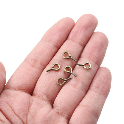 Mini Screw Eye Pins, 350pcs