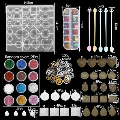 Jewelry Silicone Casting Molds Sets