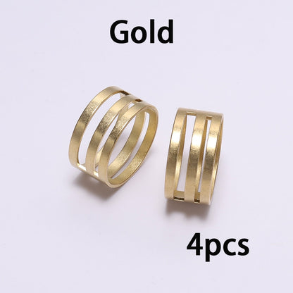 Pinces en cuivre 2 pièces pour anneaux de saut dans la fabrication de bijoux