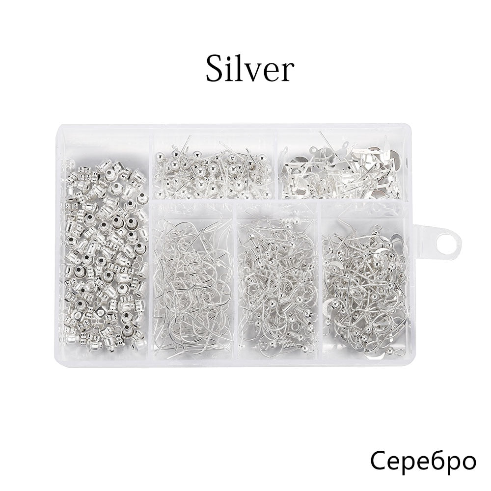 Jewelry Making Findings Set: Chain, Hook, Wire, Needle
