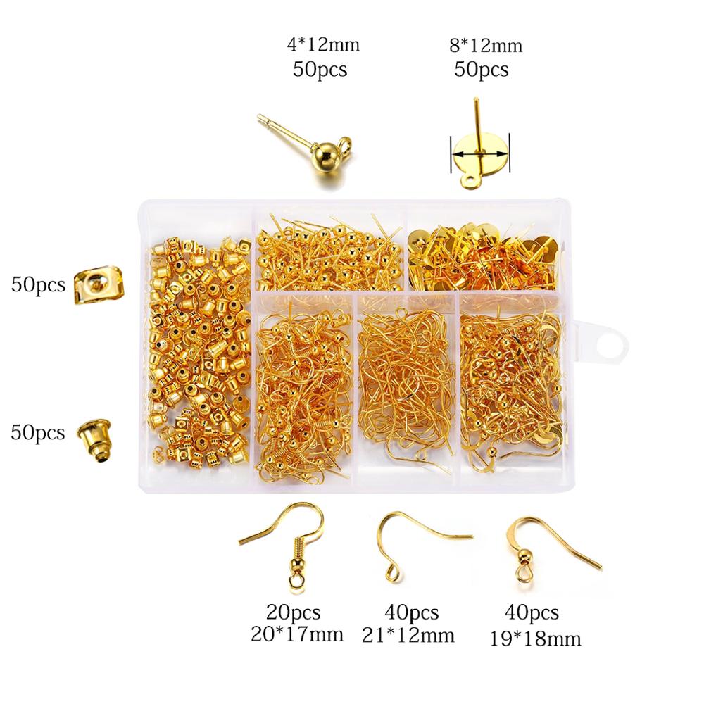 Jewelry Making Findings Set: Chain, Hook, Wire, Needle