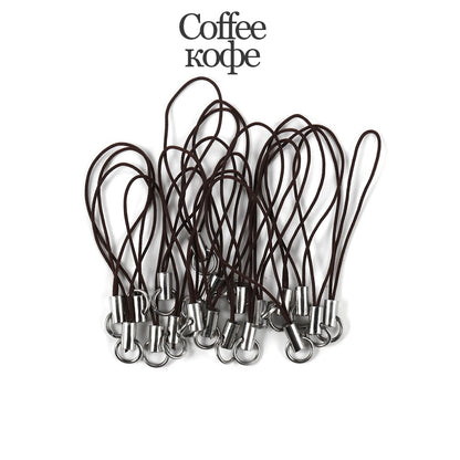 Lanyard Lariat Cord Lobster Clasp Rope Christmas Bell, 20-100Pcs