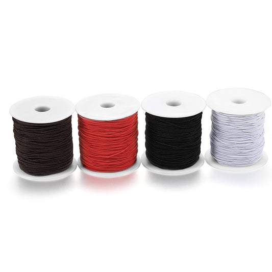 0.8 1.0 mm Elastic Cord, Beading Stretch Thread, 50-100m