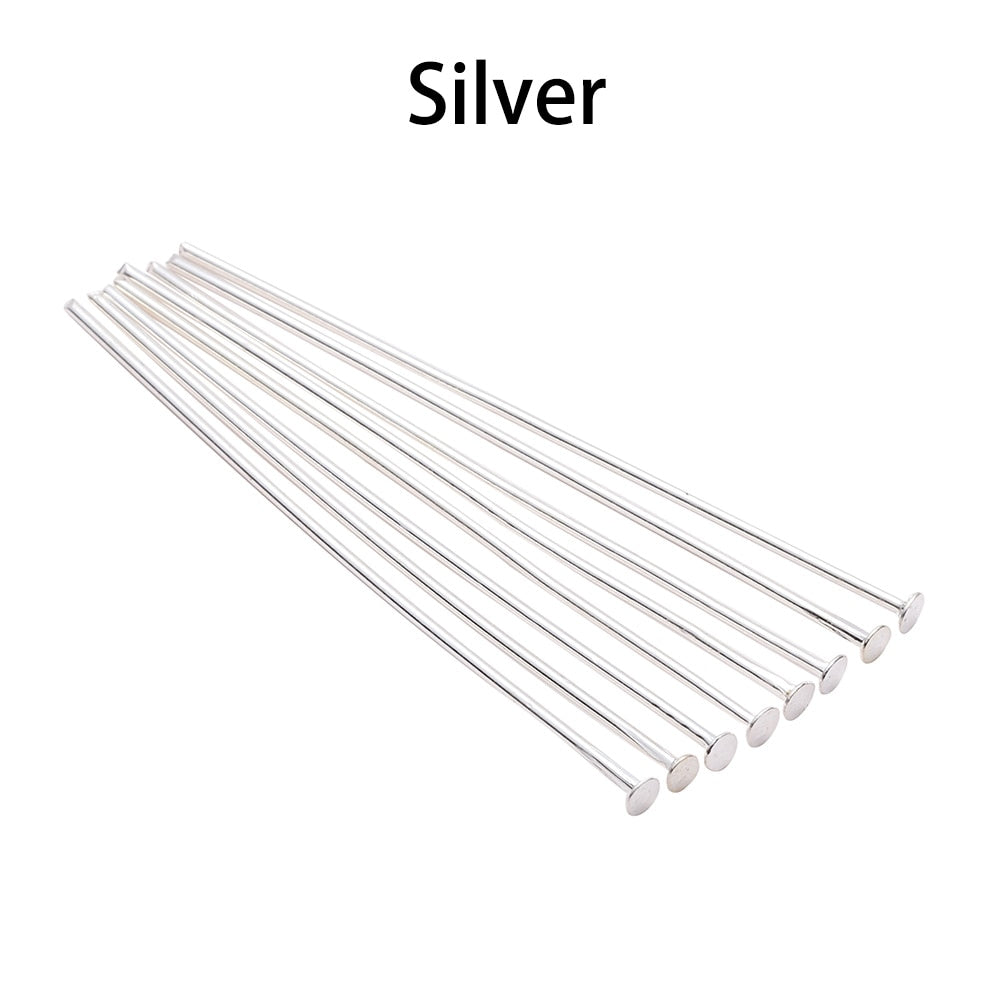 20-70mm Metal Eye & Flat Head Pins